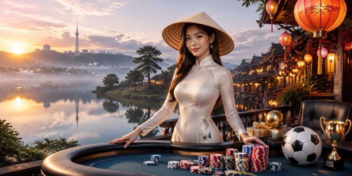 Cổ động viên bóng đá tại Hội An theo dõi kết quả kèo trên điện thoại